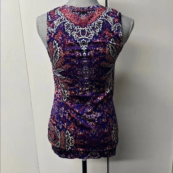 Athleta Purple and Red Patterned Tank Top - Picture 4 of 5